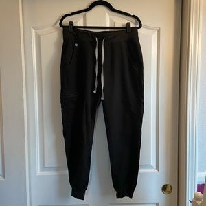 Figs - Zamora Jogger Scrub Pants - Black